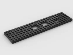 *Chassis 6 x 24 x 2/3* 1680 1pc DIY enlighten block brick part No. 92340 Compatible With Other Assembles Particles