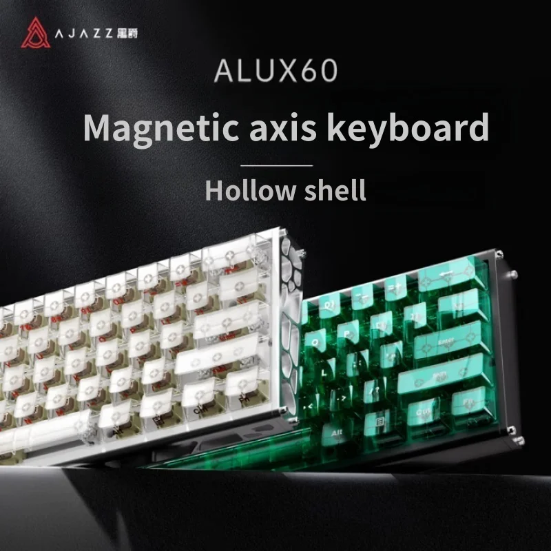 

AJAZZ ALUX60 Magnetic Keyboard RGB E-Sport 0.125ms Response Time Full Key Hot Swappable 8KHz Magnetic Axis Precision