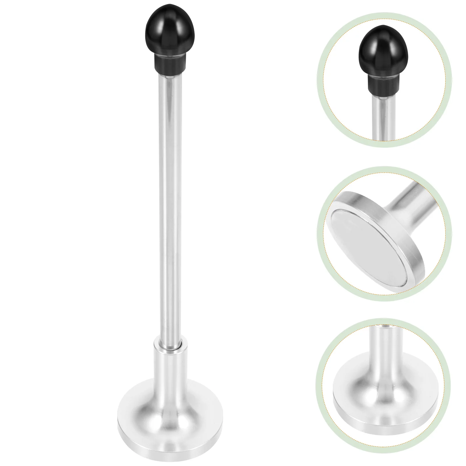 

Golf Alignment Stick Direction Stick Training Aid Swing Posture Magnetic Base Retractable Design Durable Stainless Steel