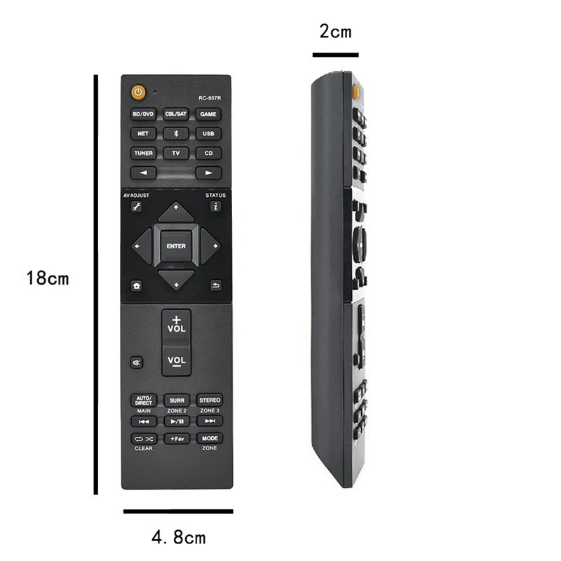 RC-957R Remote Control For Pioneer AV Amplifier VSX-LX102 VSX-LX302 VSX-832