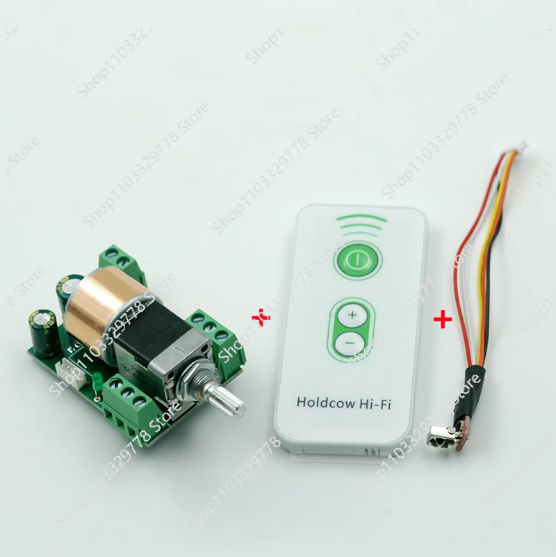 HiFi Audio Infrared Remote Control Volume Control Adjust Board Amplifier Preamp Motor Potentiometer Adjusts Volume Tone