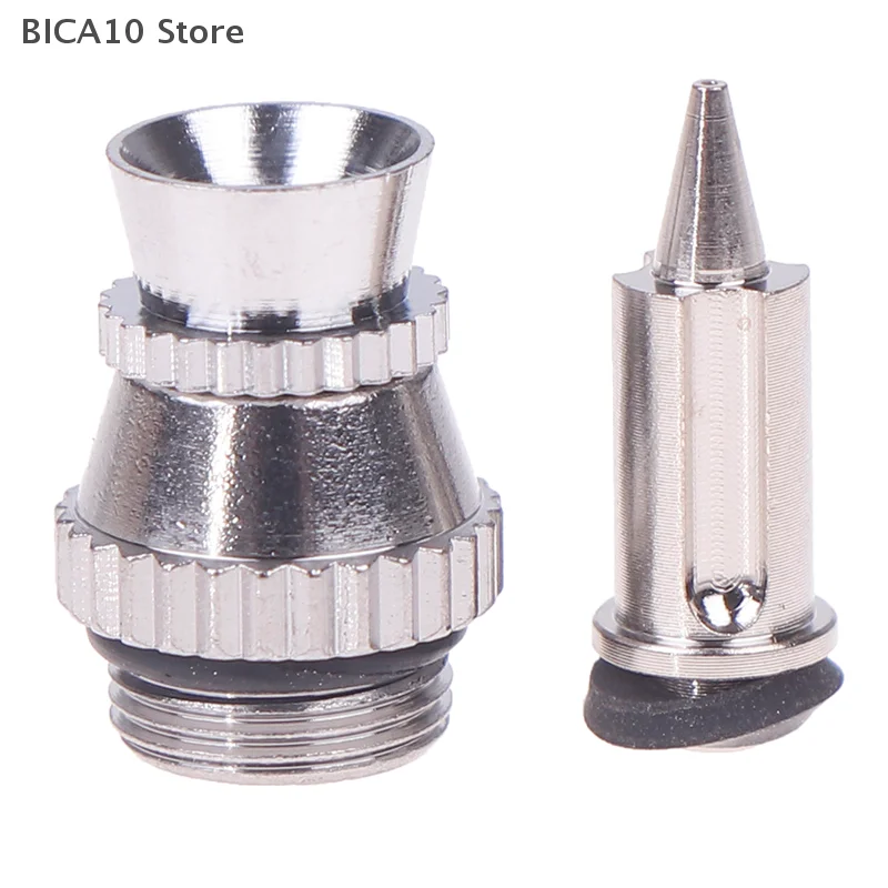 

Metal Spray Gun Nozzle Replacement Kit With 0.3mm Tip And Covers, Uncharged Spray Gun Accessories Set