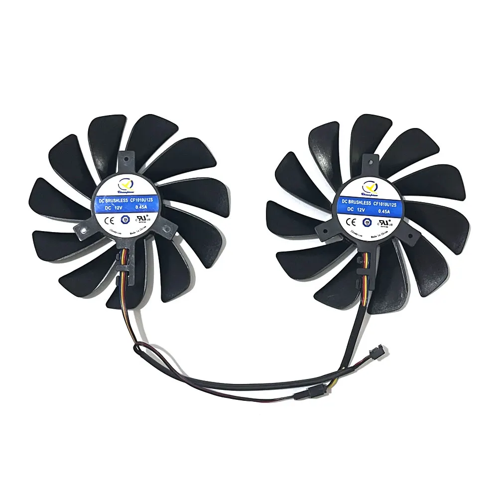 NEW 95MM RX 5700 GPU Card Cooling Fan,CF1010U12S FDC10U12S9-C,For ASROCk RX 5700 RX 5700XT Challenger Graphics Card Cooler