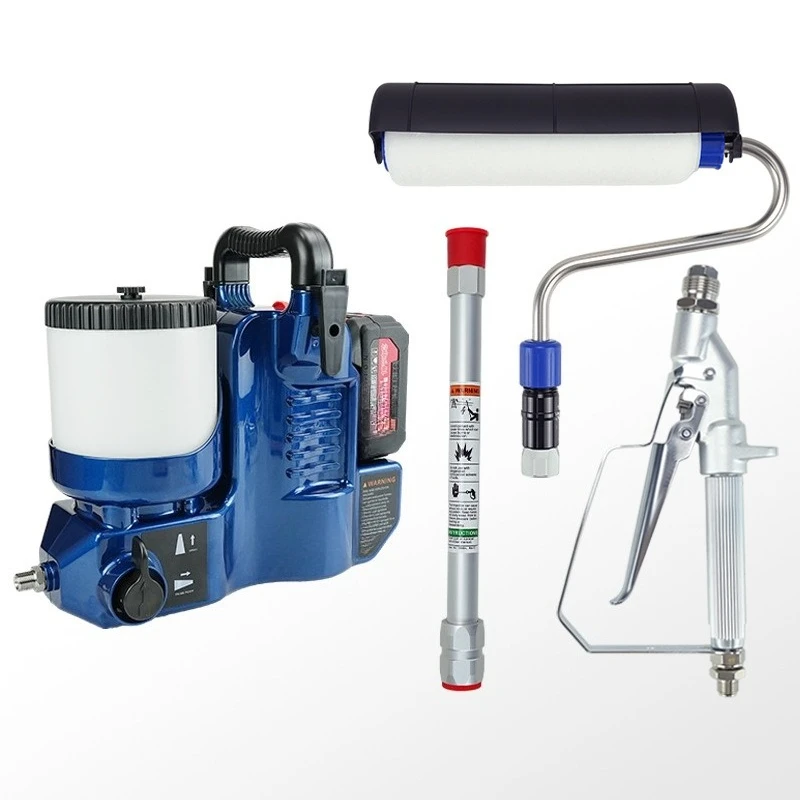 Latex paint airless spraying machine accessories Daquan electric roller brush self-priming roller hair long hair extension