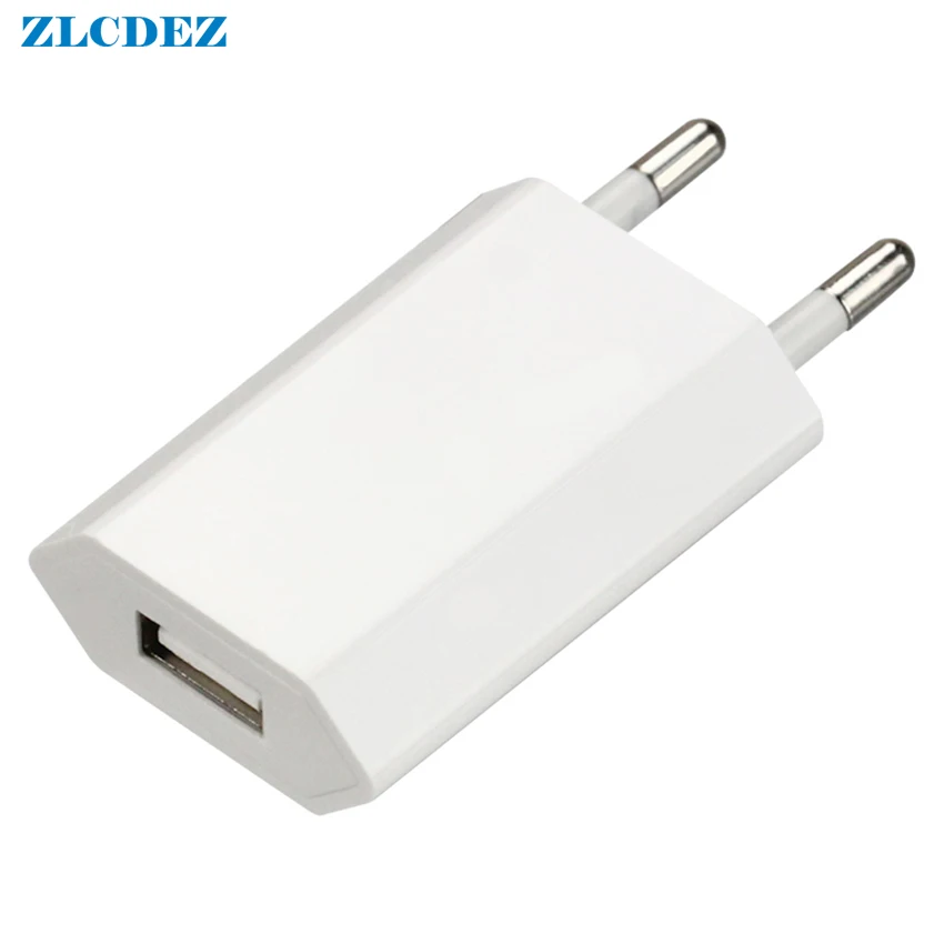 

100pcs/lot EU Wall Charger USB Plug 5V 1A AC White Micro USB Power Adapter For Iphone 11 pro X 8 7 5 6 Onplus Xiaomi Samsung