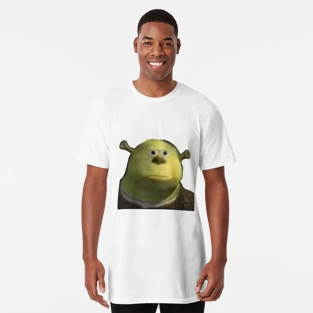 2024 New Fashion High Quality Dank Shrek T Shirt Big Size 100% Cotton Dank Meme Dank Meme Memes Funny Mens Gifts