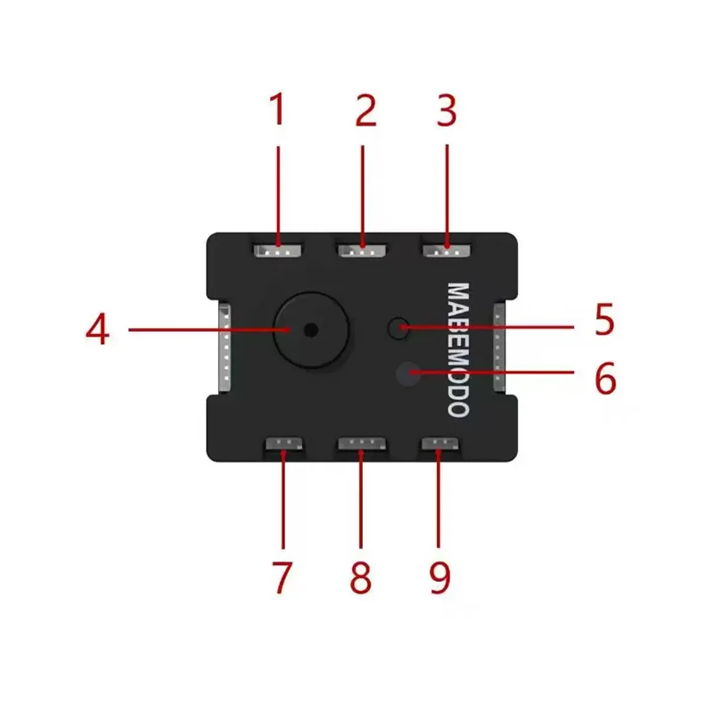 RC 1/14 Tractor light control module for Tamiya Dump Truck for SCANIA MAN VOLVO Truck Tripper DIY Parts