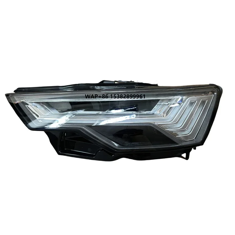 A6LC8 21-24 12V 6000K LED Low Rise C8 Matrix 5 Bar Flood Beam Flowing Water Headlight Assembly