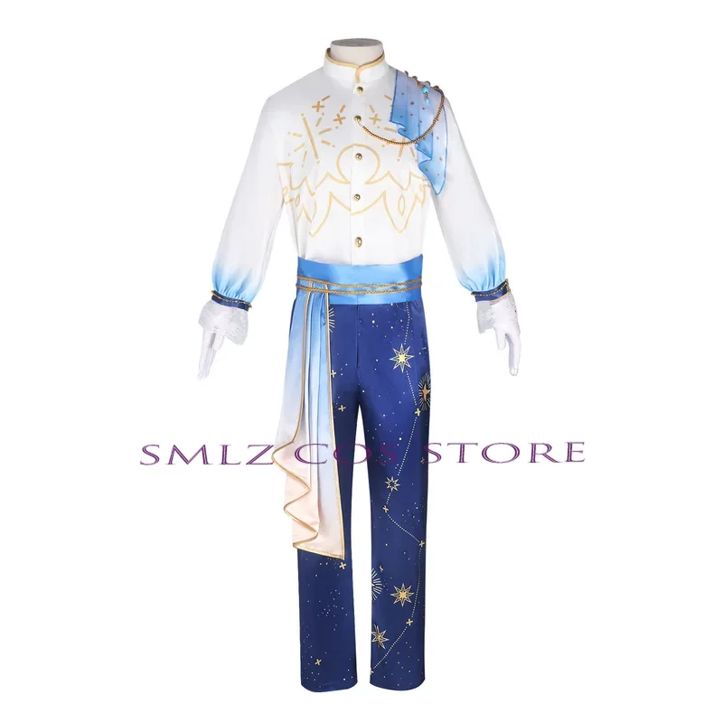 Anime Tsukinaga Leo/Tenshouin Eichi Gioco Cosplay Ensemble Stelle Fine Cavalieri Costume Starlight Parade Cos Party Outfit per Gli Uomini