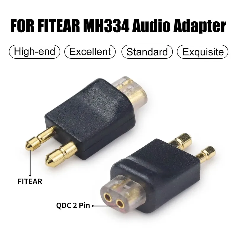 QDC FitEAR Adapter QDC to FitEAR MH334 MH335 Togo 334 Private 333 Monet 17 FitEAR Connector FitEAR to QDC