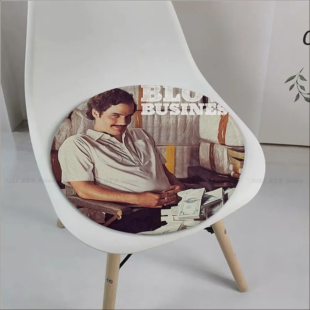 Narcos TV Series Pablo Escobar Cushion Mat Tie Rope Chair Cushion Soft Office Car Seat Comfort Breathable 45x45cm Cushion Pads