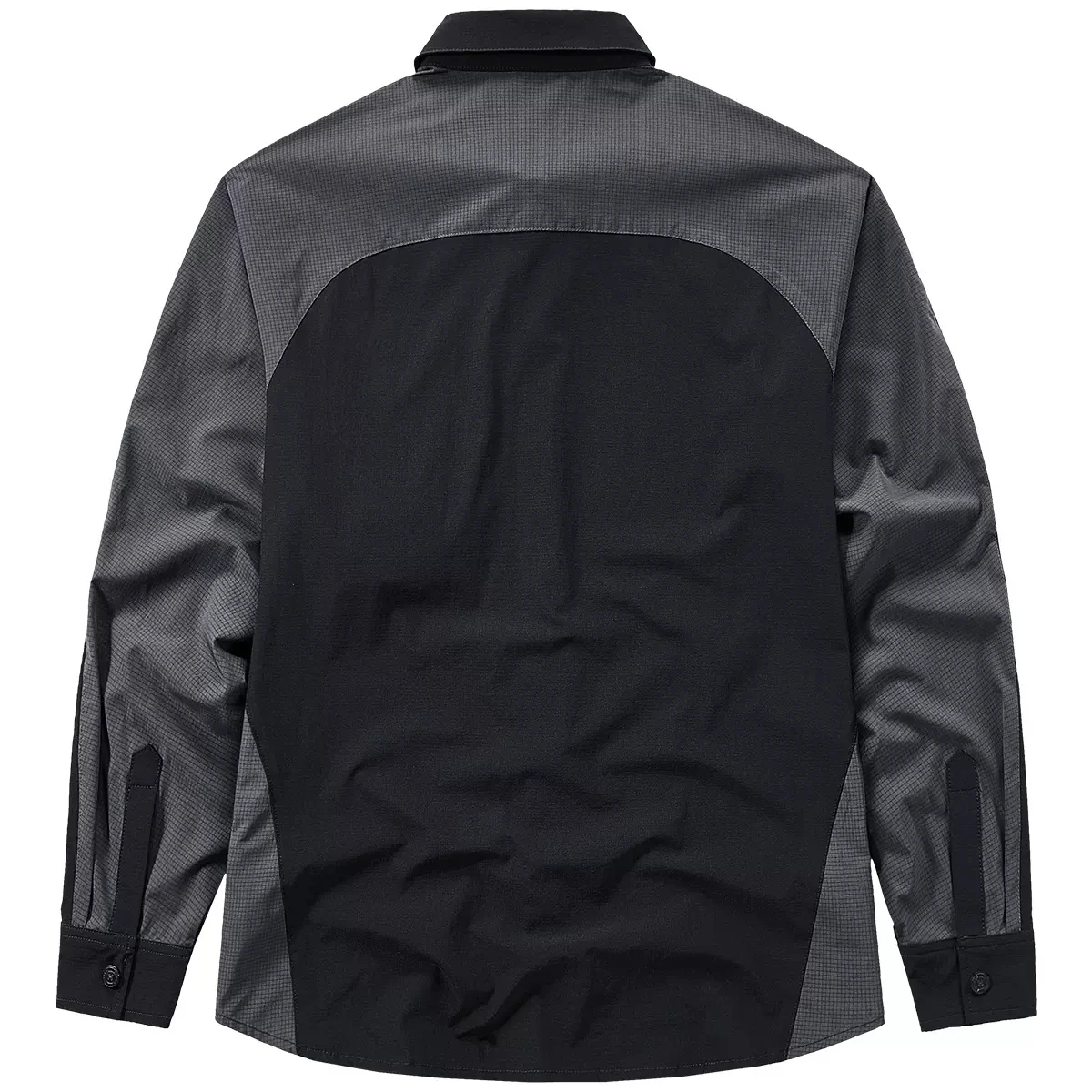 Functional Shirt 2023 Spring Long Sleeve Tactical Shirts Coat Men Hip Hop Harajuku Black Tops Male Clothing Techwear