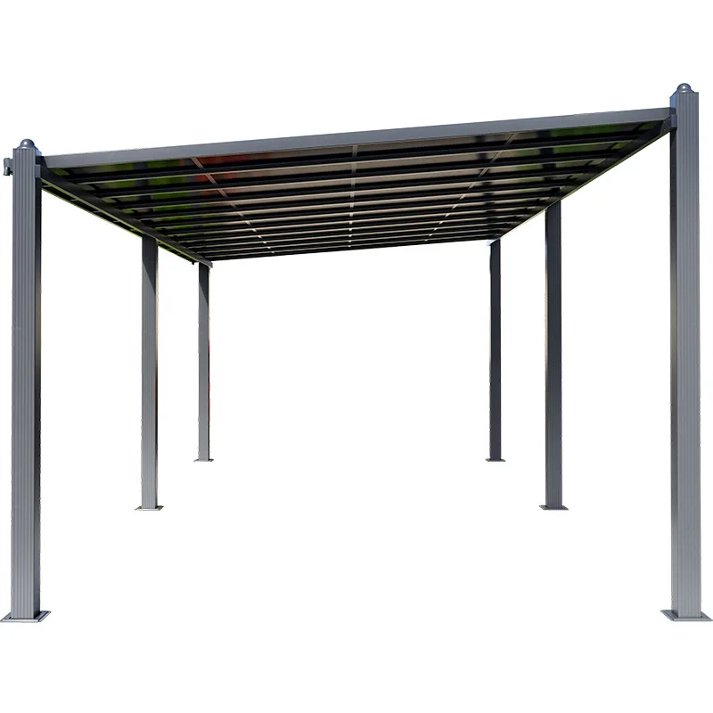 Outdoor awning Leisure outdoor courtyard Terrace roof Waterproof, sun protection and heat insulation Parking shed