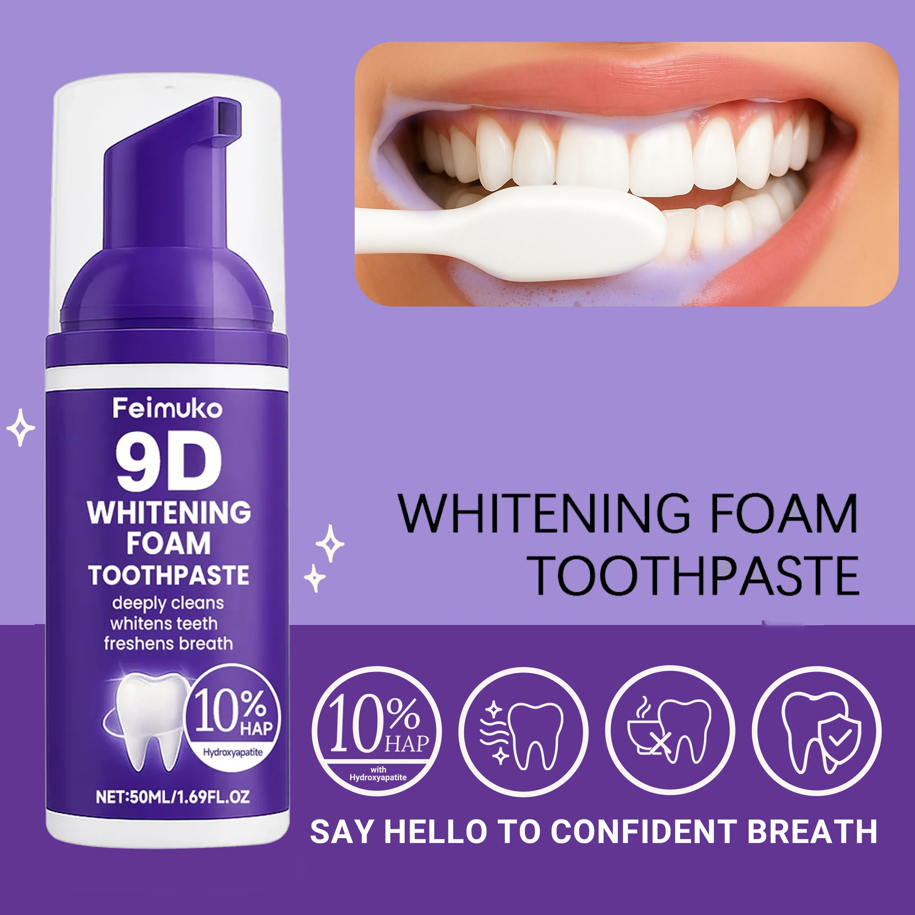 9D Whitening Mousse…