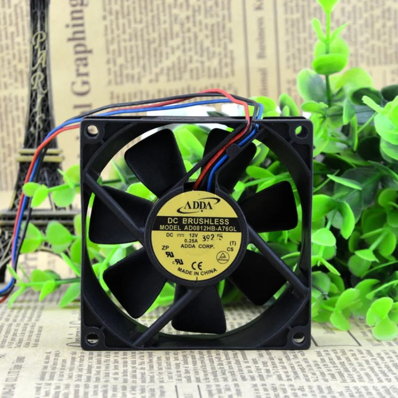 

AD0812HB-A76GL 8025 12V 0.25a 8cm Cpu Chassis Fan AD0812HB A76GL