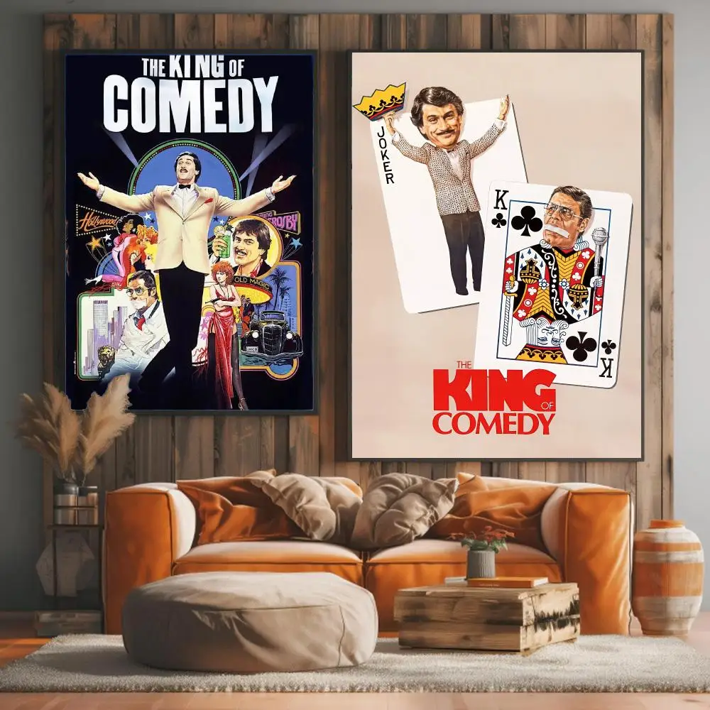 classic movie T-The King of Comedy 1982-Y Painting Calligraphy Elegant Botanical Decor for Living Room Modern Interior Design