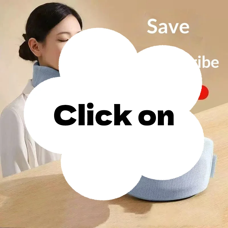 Neck Brace, Foam-filled Cervical Support Traction Device Neck Stabilization & Pressure Relief Device Adjustable Neck Stabilizer