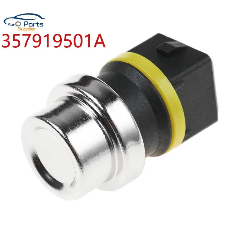 

New 357919501A Engine Water Coolant Temp Temperature Sensor For Golf Jetta Van Cabrio 6U0919501B