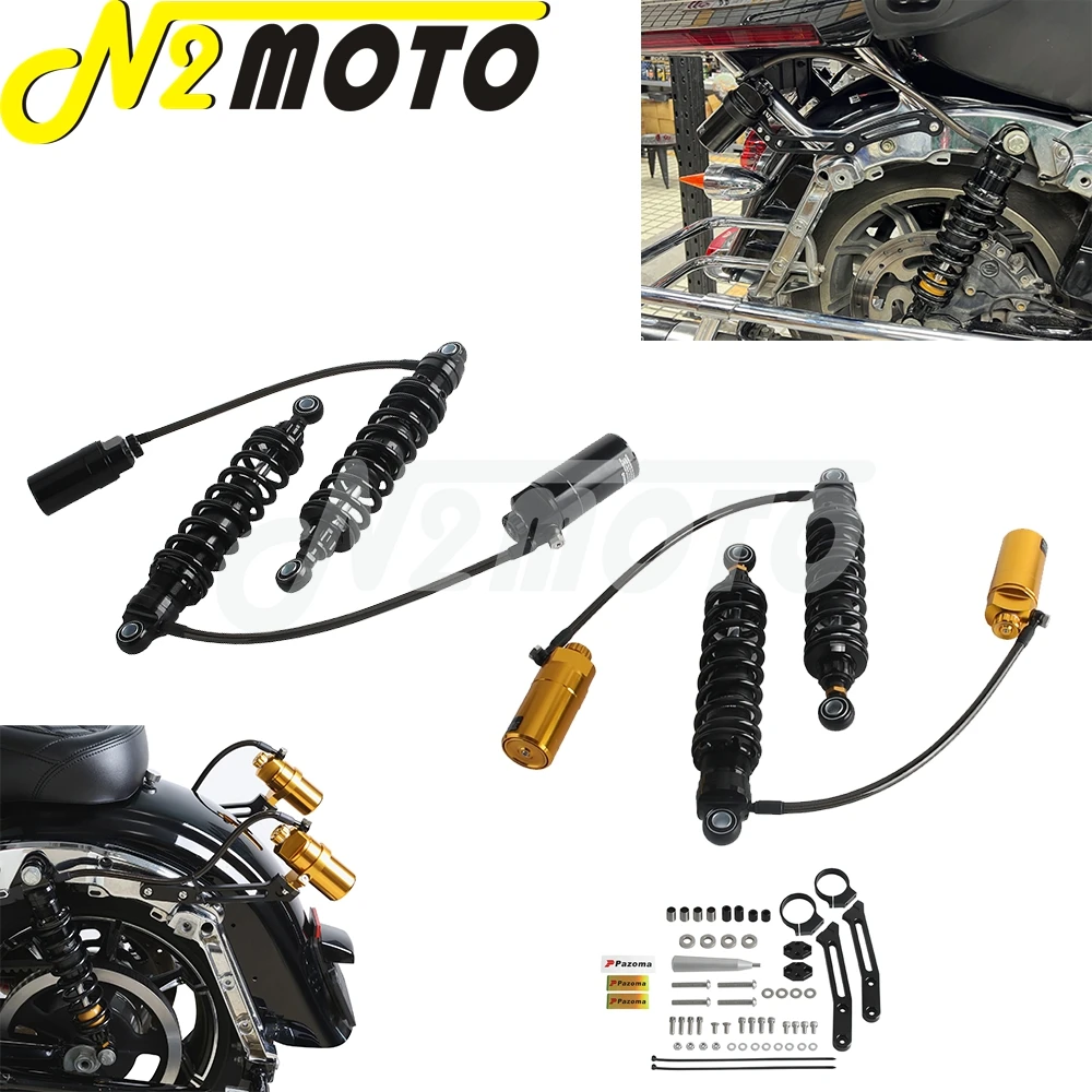 

Для Harley FL Touring Street Glide 2014-2025 мотоцикла регулируемая задняя подвеска амортизатор амортизатор FLHXU FLHXST FLHXS FLHX