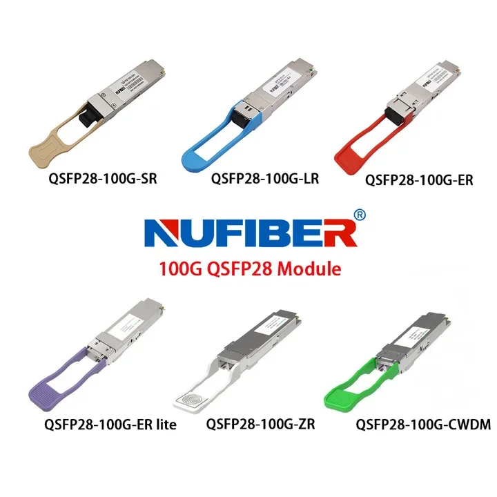 Factory OEM 100G QSFP28 LR4 Duplex SM 1310nm 10km LC DOM Cisco Compatible QSFP-100G-LR4-S