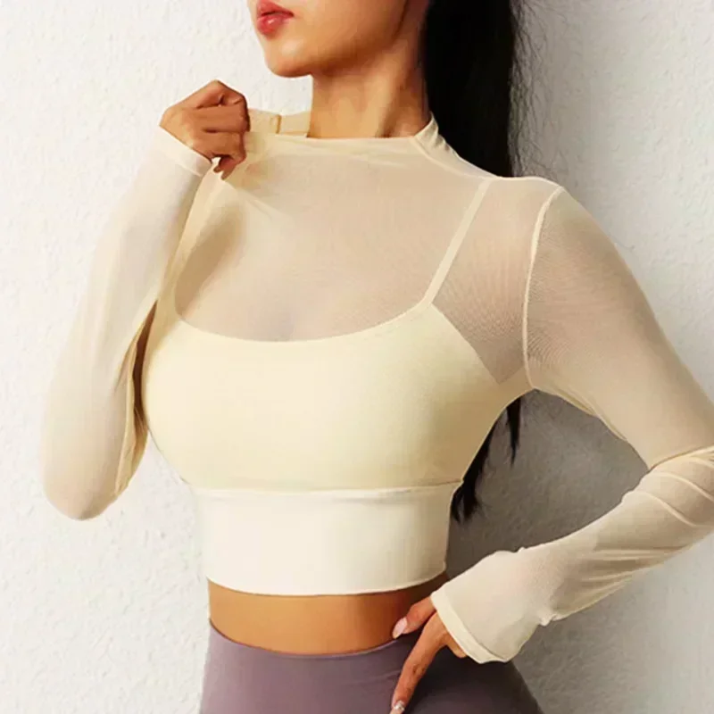 Cloud Hide Home Sports Shirt  Fitness Long Sleeve Yoga Blouse Women Gym Top Running T-Shirt XL Autumn Winter Workout Sportswear