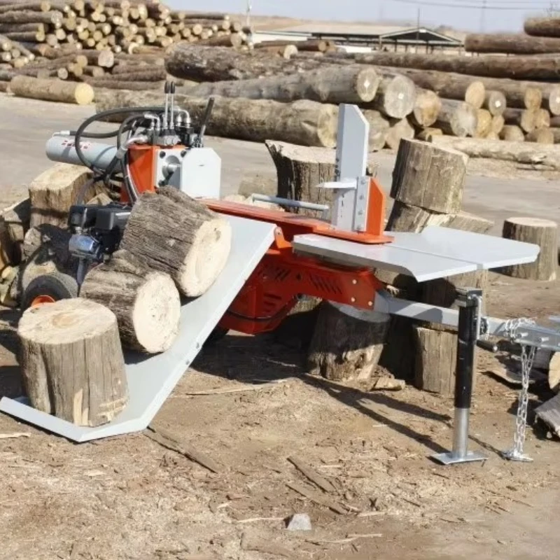 Customized Heavy Duty Hydraulic Log Splitter, Electric Wood Splitter Machine for Firewood Cutting, Wood Processing, Home and Far