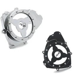 Clear Left Stator Magneto Engine Cover For Yamaha 2015-2021 YZF-R3 2020-2022 MT-03 Aftermarket Chrome/ Black