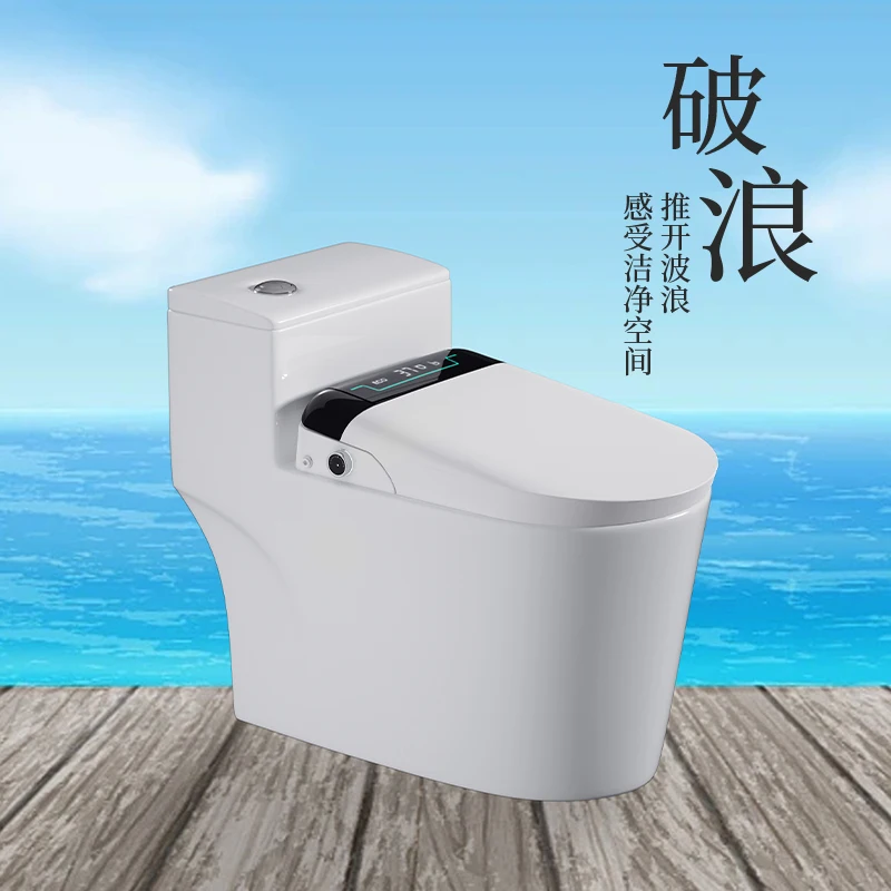 

Genuine smart toilet cover household automatic flip cover drying instant hot seat ring electric heating