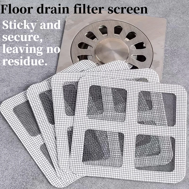 

New Sewer Filter Mesh Sticker Anti-Clogging Kitchen Sink Drainage