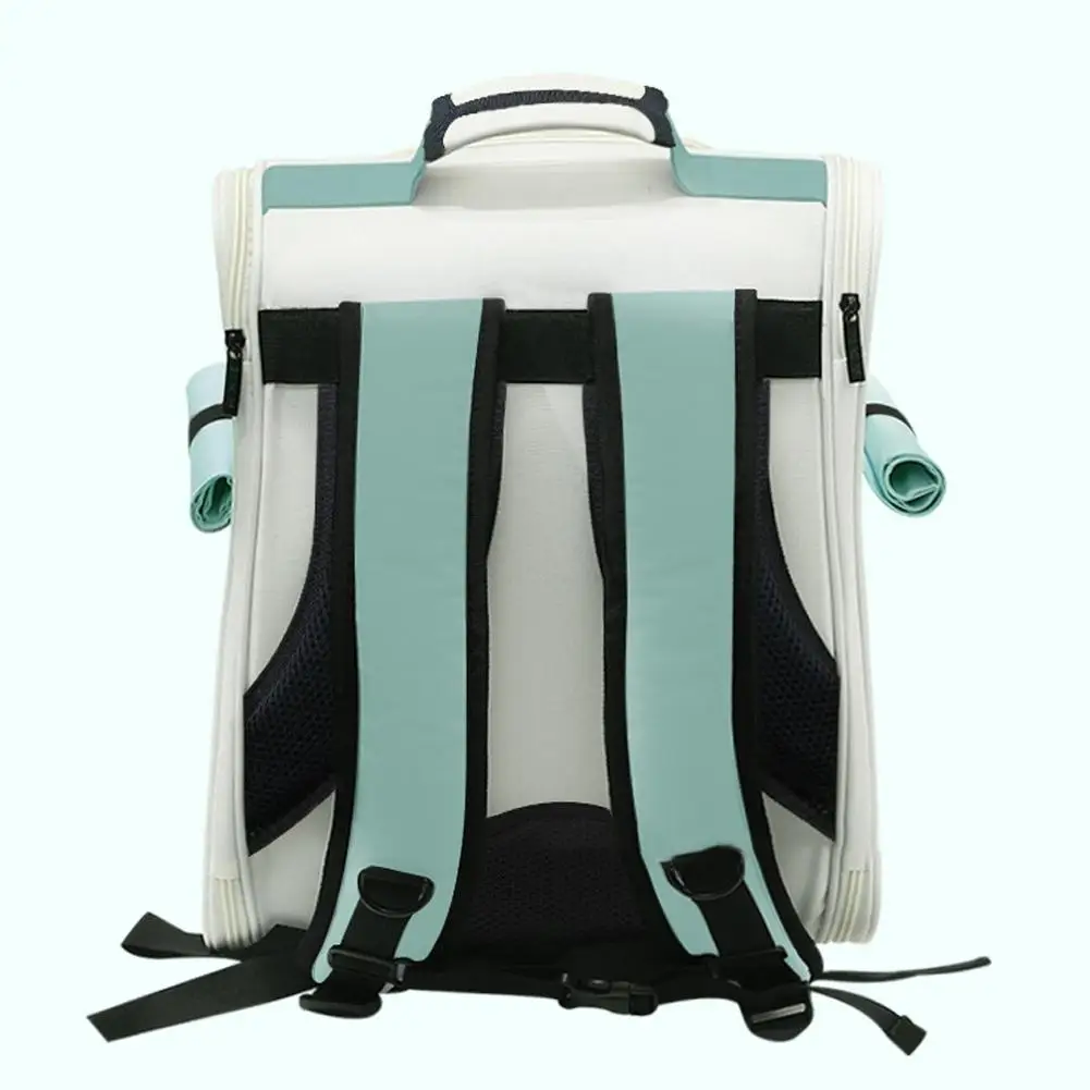 NEW High-end Pet supplies Cat backpack transparent expandable backpack Outdoor Pet Shoulder bag Foldable Transparent Handbag