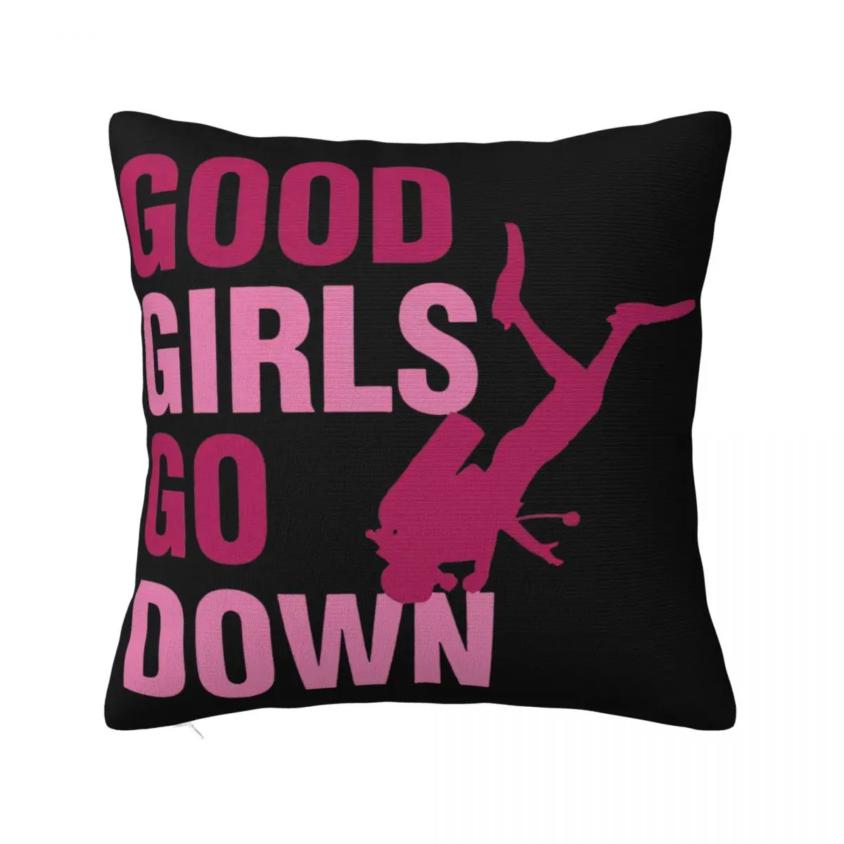 2020 Fashion Summer Style Good Girls Go Down Scuba Divs Underwater Treasure Pillow Case