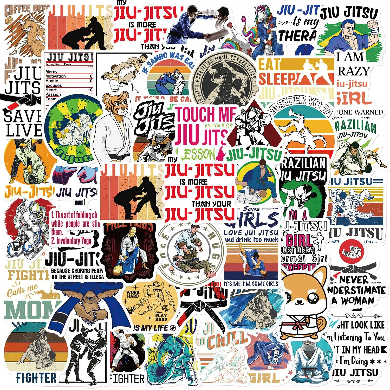 Waterproof Graffiti Luggage Stickers | 30Pcs Non-Repeating Random DIY Creative Decor Stickers for Suitcase & Laptop