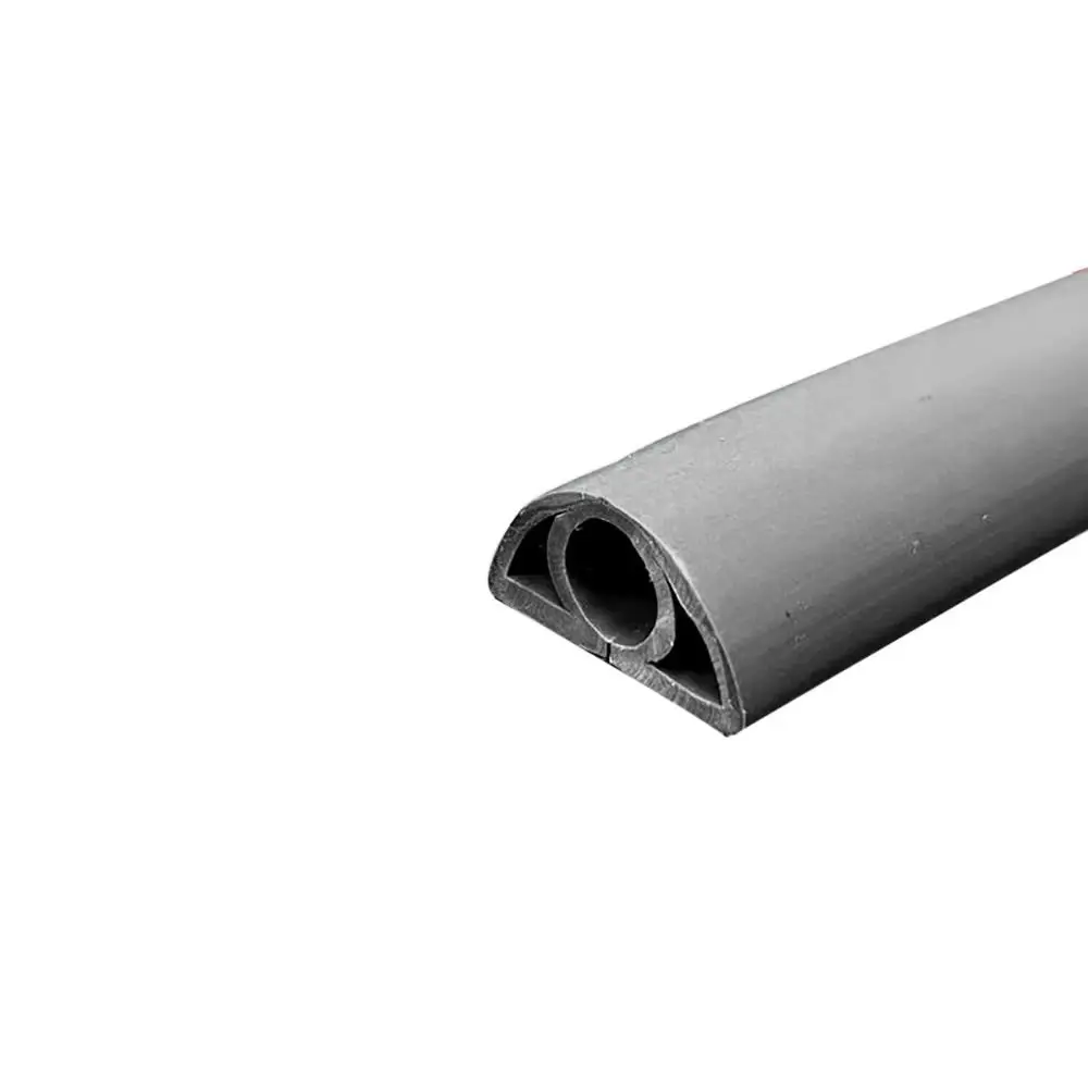 

Anti-extrusion Floor Cord Cover Self-Adhesive Arc Extension Wiring Duct Protector 2CM/2.5CM Durable Electric Wire Slot