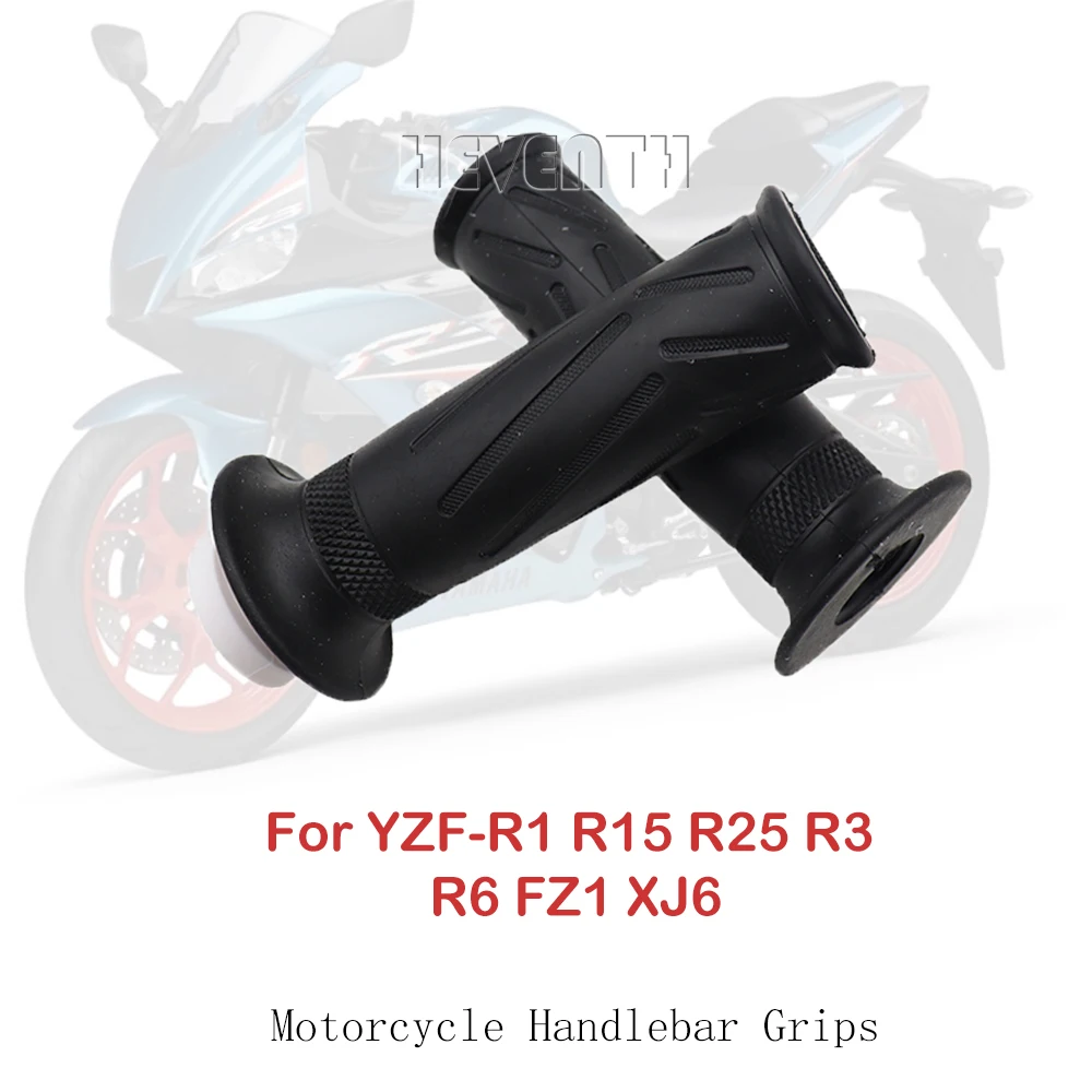 

For Yamaha YZF-R1 R15 R25 R3 R6 FZ1 XJ6 Motorcycle Handlebar Grips Hand Bar Handle Grip