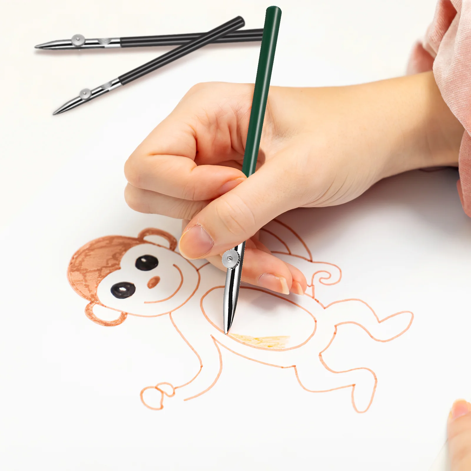 3本セット 調整可能 アート ルーリングペン 精密細線 描画ツール コミックツール ペン クロスヒンジ マスキング フルイドペン テクニカル