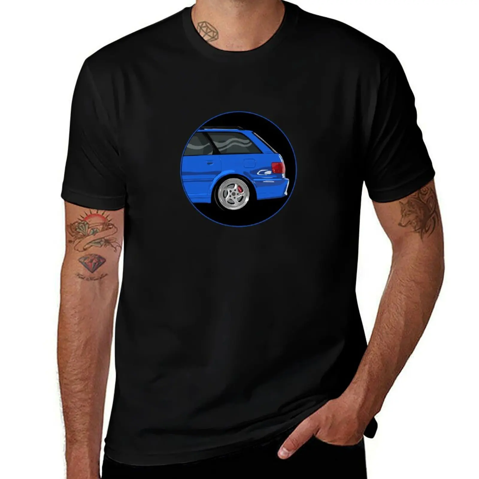 Blue RS2 Avant Design T-Shirt graphic t shirts for man T-Shirt