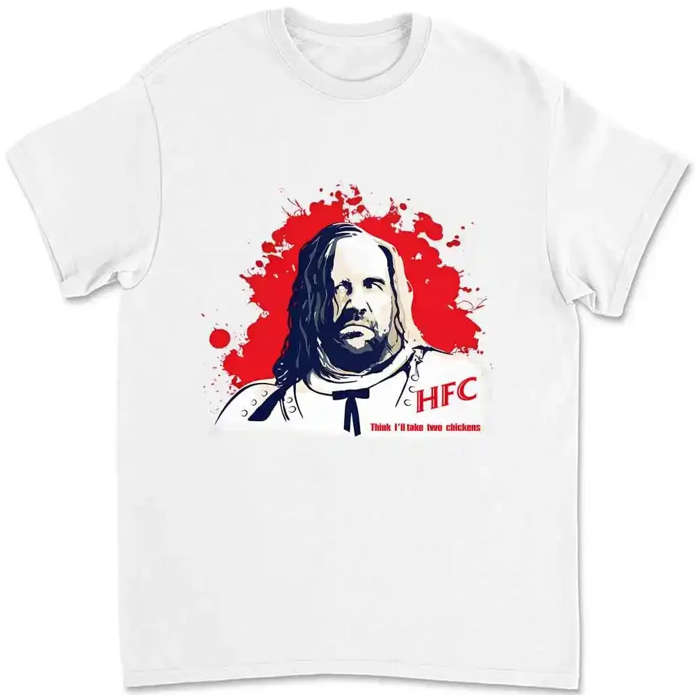 Bsw Men'S I'Ll Take 2 Chickens The Hound Game Throne Fried Chicken T Shirt ZDAW