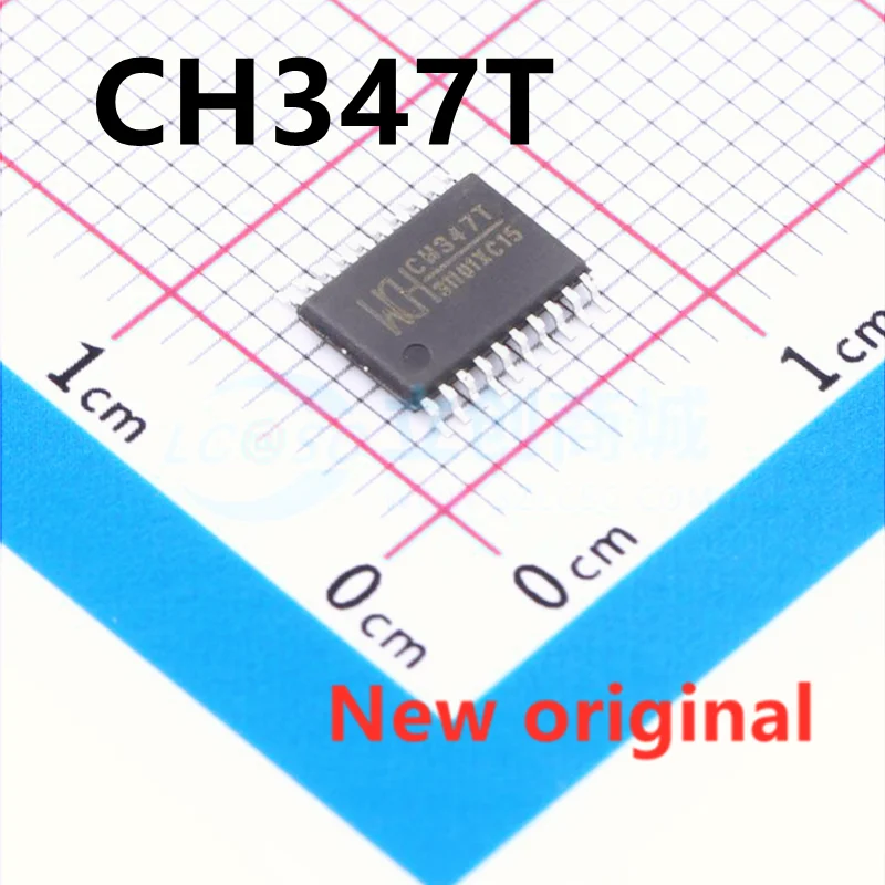 5PCS-50PCS New original CH347T CH347 347 WCH TSSOP20 high speed USB adapter chip