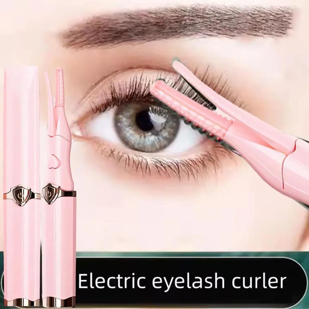 Rechargeable Heated Eyelash Curler – Fast Heating, Curler Electric Curler Design Lash Eyelash With Anti-Burn Long-Lasting W2E4