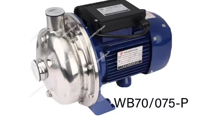 2WB70/075 Small Stainless Steel Centrifugal Water Pump Sanitary Pump Beverage Pressure boiler water supply pump