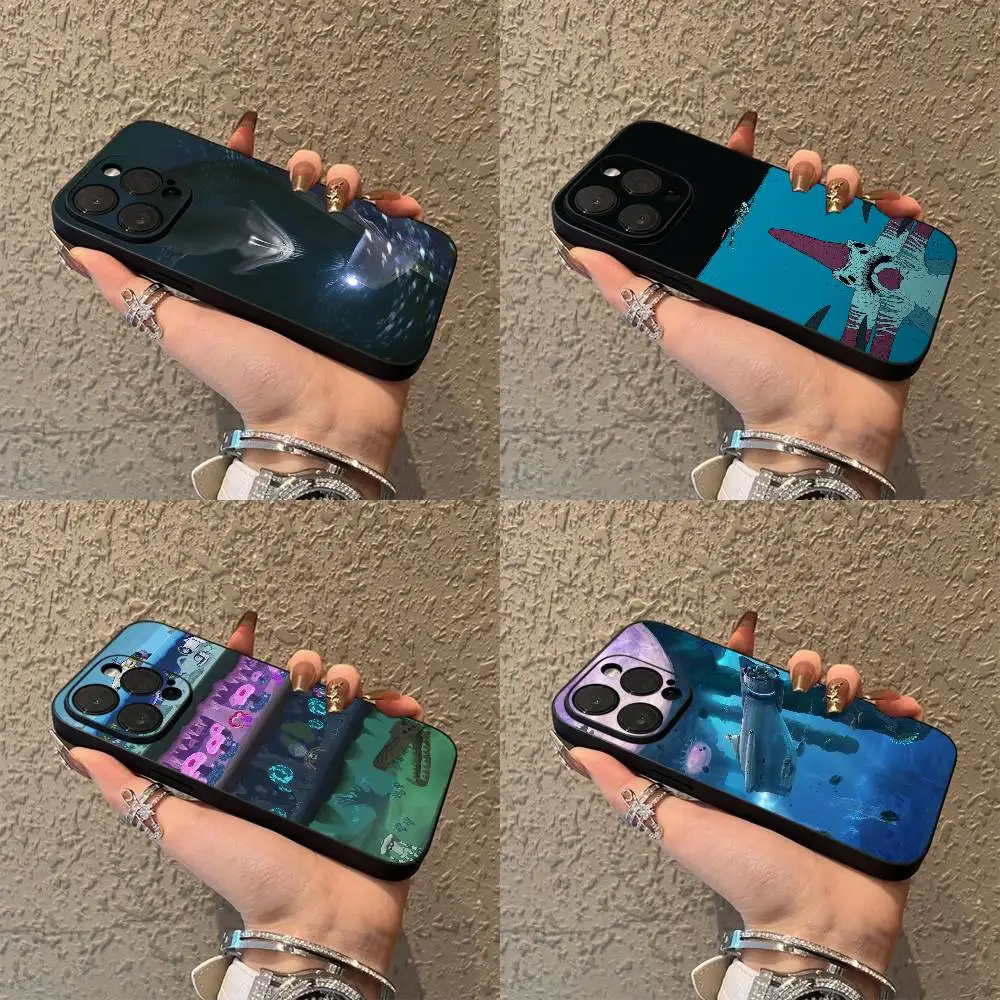 

Game Below S-Subnauticas Zero Phone Case For iPhone 17,16,15,14,13,12,Pro,Max,Plus,E,SE4,Air,Mini Black Soft Box