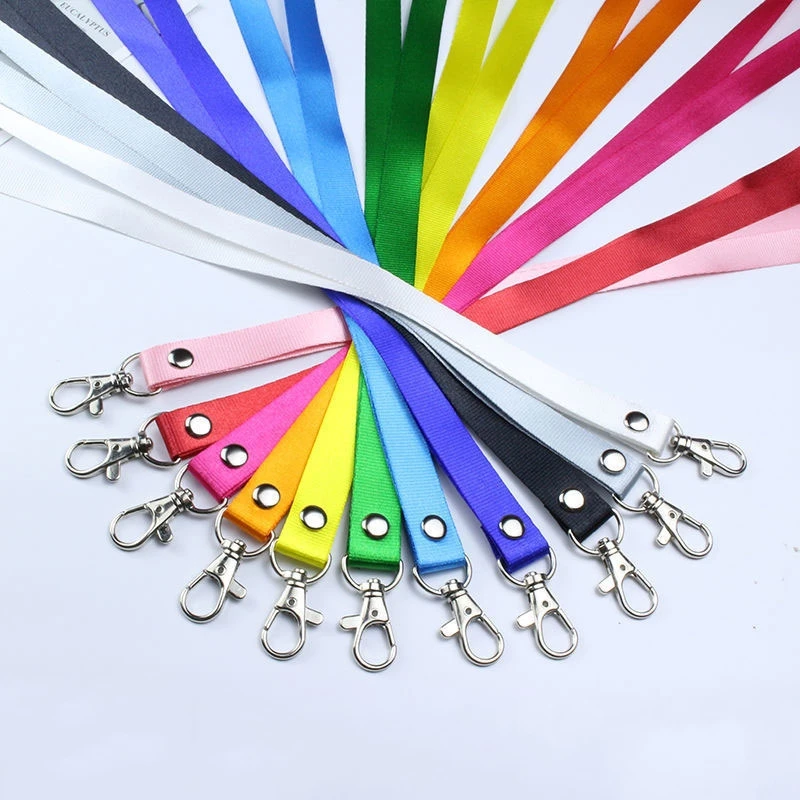 

52Pcs Lanyard Neck Strap For Id Card Holders Lanyards Office Neck Strings Strap USB Camera MP3 DIY Phone Hang Slings Rope