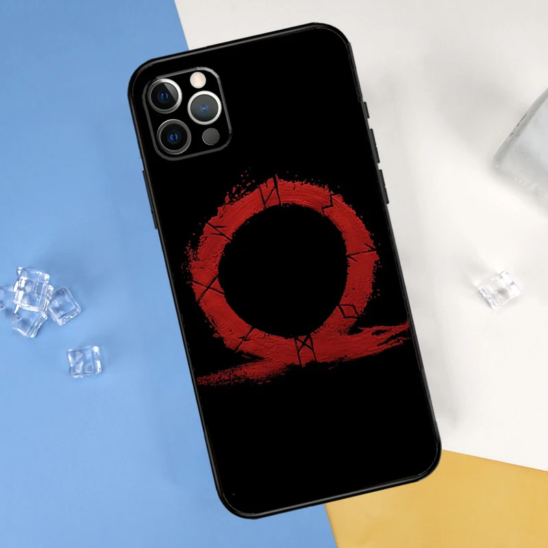 God of War Phone Case For iPhone 16 15 11 12 13 14 Pro Max Mini Cover For iPhone 16 15 X XS Max XR Plus Coque