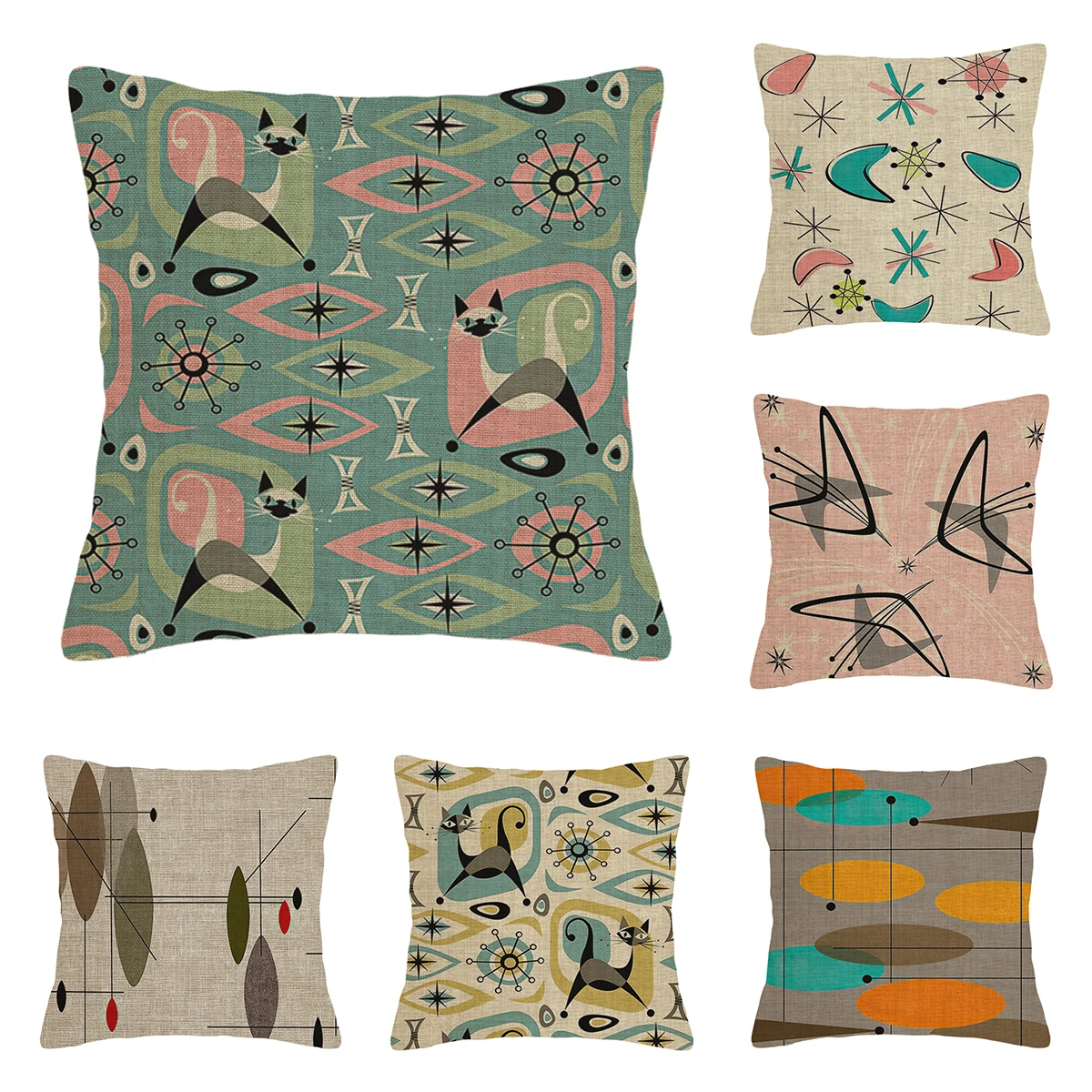 Home living room modern decoration cushion decoration pillow cover 45*45 40x40cm 60x60cm 45x45cm abstract 50x50cm boho