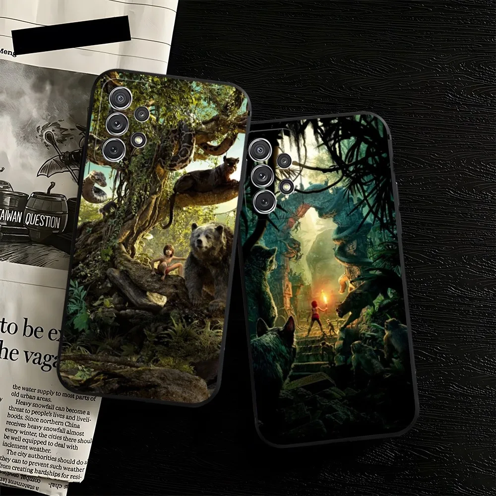 The Jungle Book Phone Case Back For Samsung S22 S23 S30 S21 S20 S9 S10 S8 S7 S6 Pro Plus Edge Ultra Fe Silicone Soft Cover