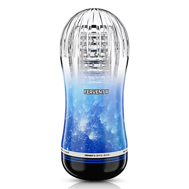 Silicone Personal Massager Cup Transparent Portable Handheld Reusable Discreet Package ForMen Premium Soft Comfort Nonstick Plus view 4