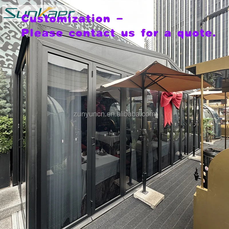 custom.Sunkaer Fixed Enclosure  House Sunroom Swimming Pool Rooms Outdoor Indoor Decor Home Improvement