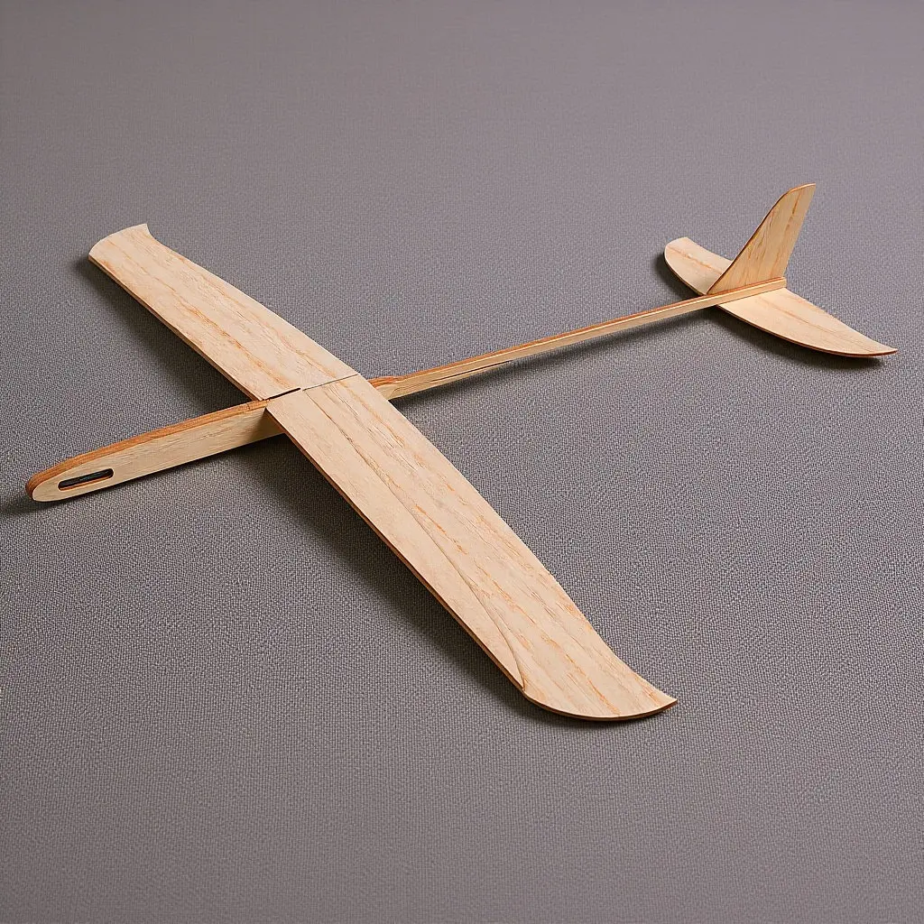 Wooden Build Your Own Plane For Stem Education Hand-thrown Glider Airplane Unfinished Paintable Kit Educational