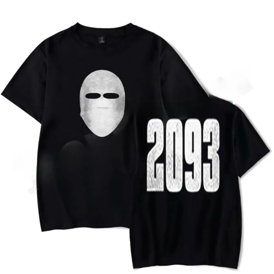 Yeat Mask T-shirts 2093 Album Rapper Merch Short Sleeve T Shirt Women Men Aesthetic Graphic Tshirt Cotton Tees Y2K Clothes