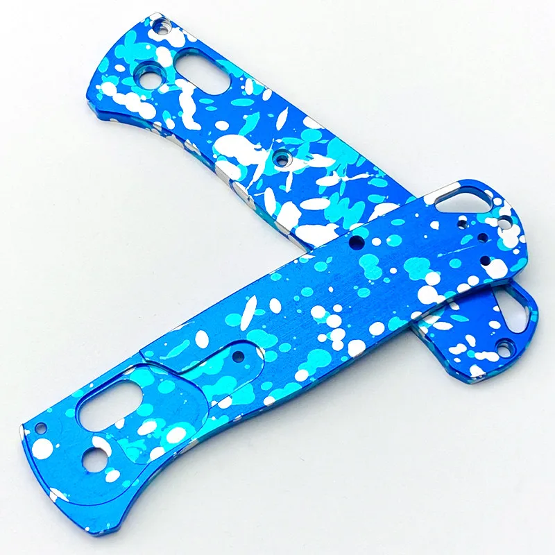 Camo Anodized Aluminum Scales for Benchmade Bugout 535 – 6061-T6, EDC Knife Mod